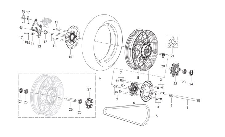 RIM AS-REAR