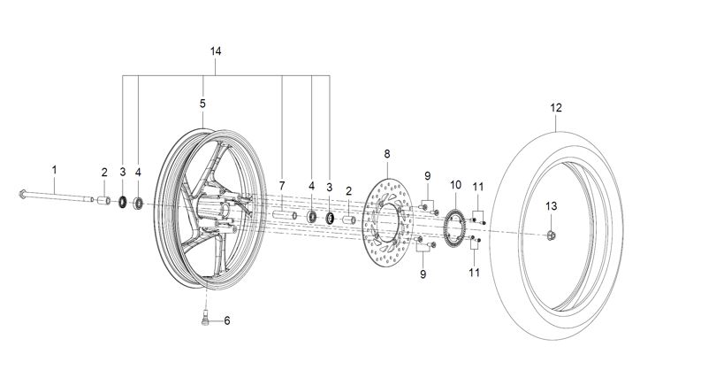 SELF-LOCKING NUT M12