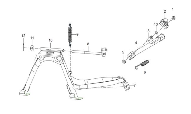 SINGLE SUPPORT FIXING BOLT