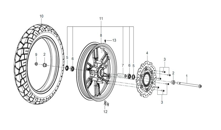 SELF-LOCKING NUT M12