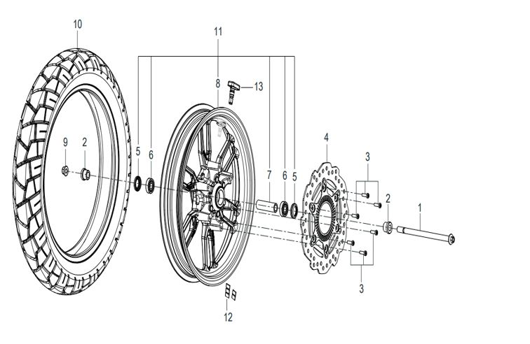 SELF-LOCKING NUT M12