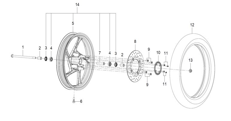 SELF-LOCKING NUT M12