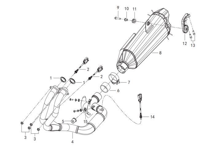EXHAUST PIPE GASKET ASSY