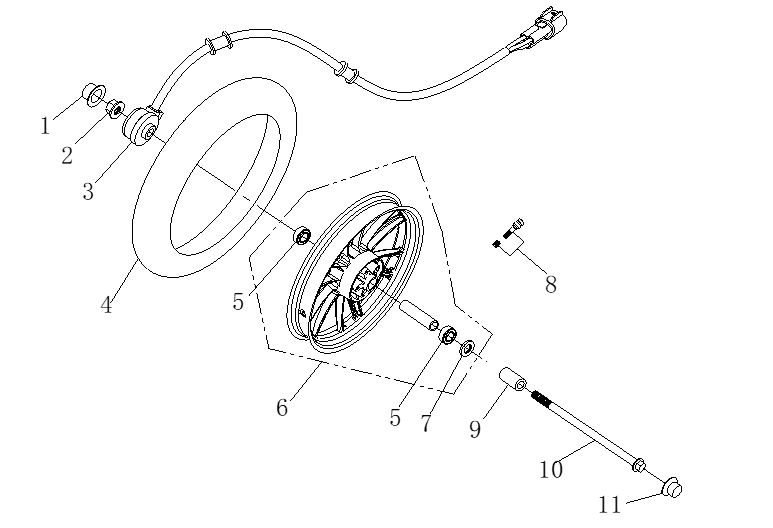 ΚΑΠΑΚΙ ΕΜΠΡΟΣΘΙΟΥ ΑΞΟΝΑ ΤΡΟΧΟΥ