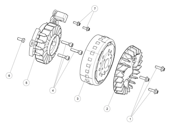 HEXAGON FLANGE FACE BOLT M5 X 12