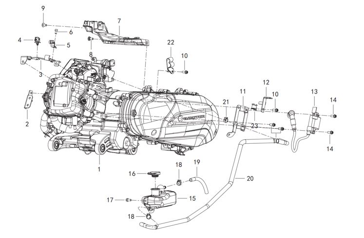 HIGH PRESSURE OIL PIPE CLAMP II