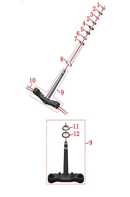 ΛΑΙΜΟΣ ΠΗΡΟΥΝΙΟΥ Φ37 (matte black-with shaft ring)