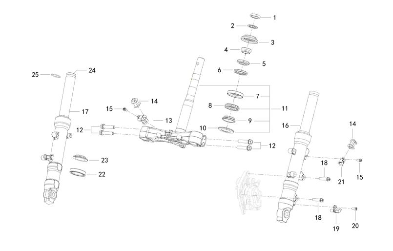 FRONT HYDRAULIC BRAKE OIL PIPE RUBBER SLEEVE