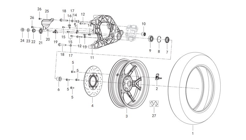 HANGING PLATE RIGHT SHAFT SLEEVE