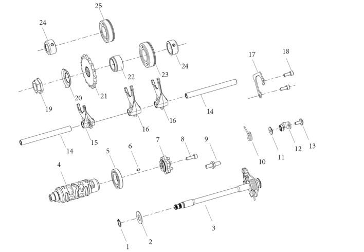 BEARING 25x27x8