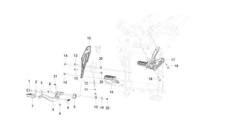 FOOT PUMP PLUNGER SCREW