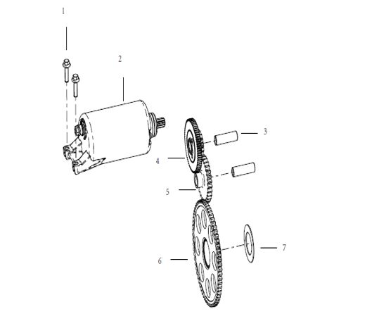 INTERMEDIATE GEAR SHAFT