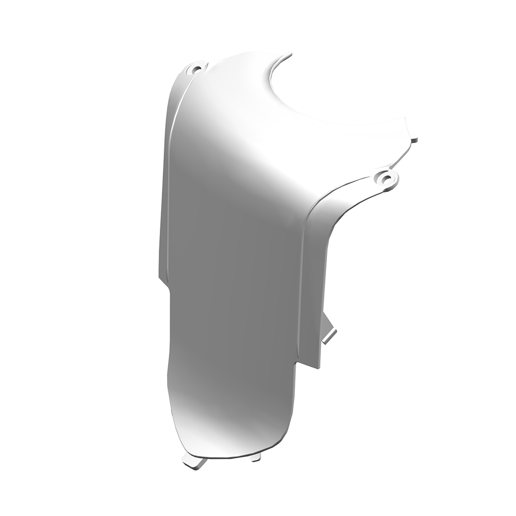 ZT350T-E dashboard panel decorative cover (pearl white)
